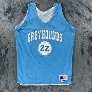 Pope High School Basketball Jersey Men L Greyhounds Made in USA Vintage Y2K Team